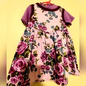 Vintage Mckids Floral jumper set